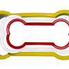 Cookie cutters dog bone set of three