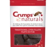 Crumps Naturals Traditional Liver Fillets beef treats