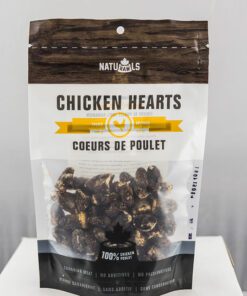 Naturawls Chicken hearts dog treats