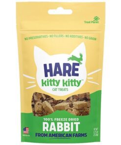 Hare of the Dog Rabbit treats for Cats Freeze Dried