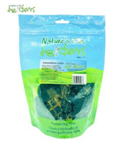 Nature's Own Dog Chews Kangaroo Liver Roo Crisps