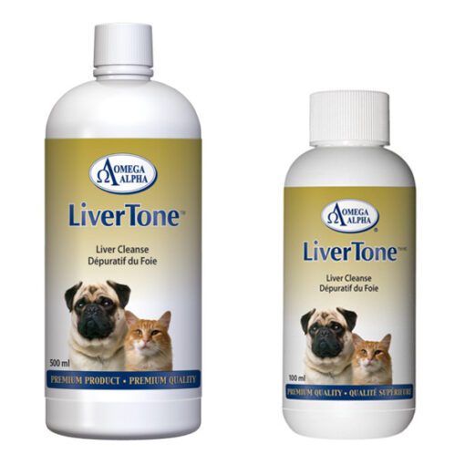 Omega Alpha Pet – LiverTone - 120ml & 500ml