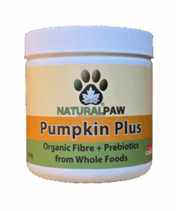Canadian Pumpkin Plus organic fibre and prebiotics for dogs and cats