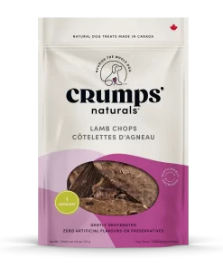 Crumps' Naturals Canadian lamb lung dog treats.