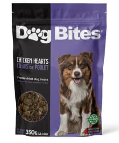 Dog Bites Freeze Dried Chicken Hearts