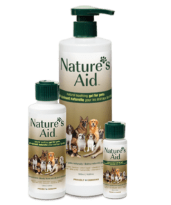 Nature's Aid natural soothing gel for Pets of all sizes