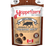 Yappetizers Venison Dehydrated Dog Treats