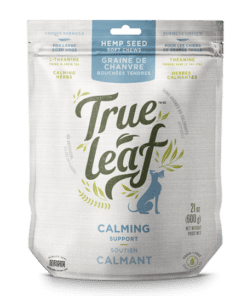 True Leaf Calming treats for dogs