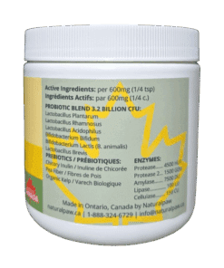 Naturalpaw Good Digestion probiotics, prebiotics, digestive enzymes
