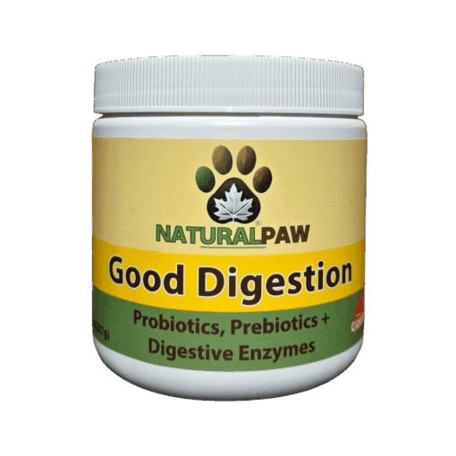 Naturalpaw Good Digestion probiotics, prebiotics, digestive enzymes