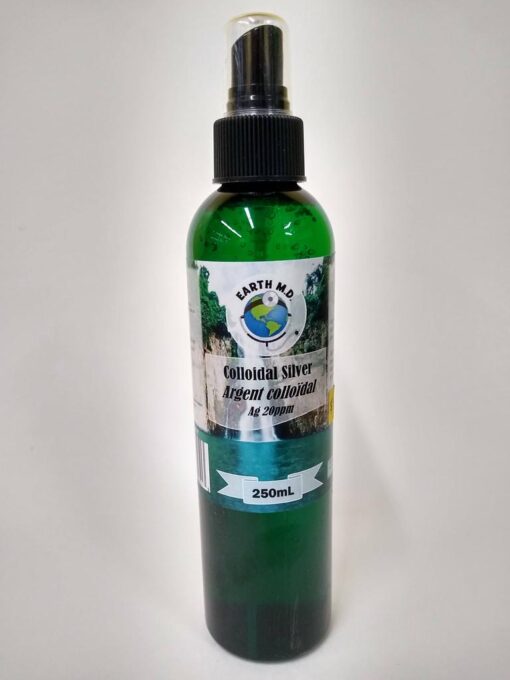 Colloidal Silver Earth MD 20 ppm Spray Bottle