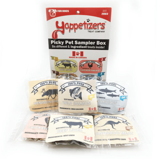 Yappetizers Picky Pet sampler box