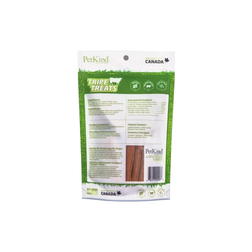 PetKind Tripe Treats - Air Dried Green Tripe Beef Formula - 170g - Image 2