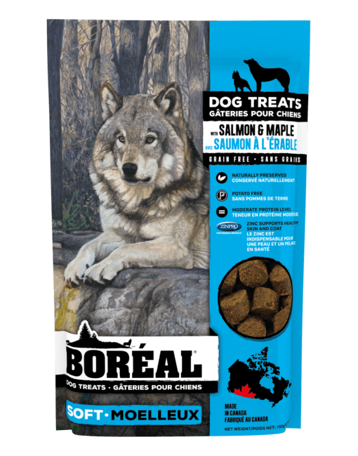 Boréal - Salmon and Maple Soft Dog Treats - 150g