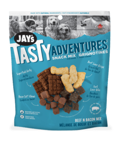 Jay's Tasty Adventures Snack Mix Dog Treats Beef Bacon Mix