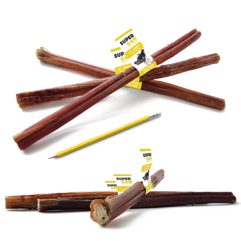 Super Can Bully Sticks Odour Free Jumbo size 12" Biopaw