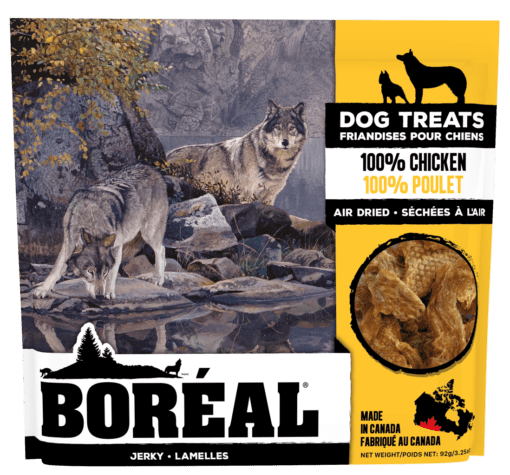 Boreal Chicken Jerky Air Dried Dog Treats