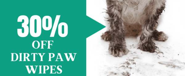 Earth Rated paw wipes on sale now!