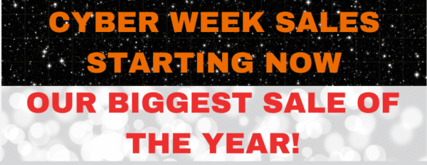cyber week sales on Biopaw.com