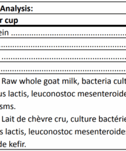 Happy Days Canadian Raw Goat Milk Kefir for pets