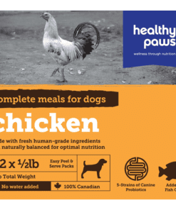 Healthy Paws Complete Chicken Dog Dinner 12 x 1/2lb