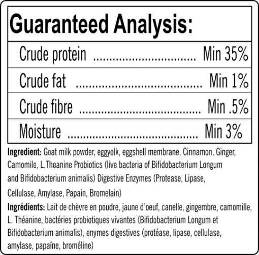 Happy Days Goat Milk Powder for pets, Daily Enhancer Probiotics