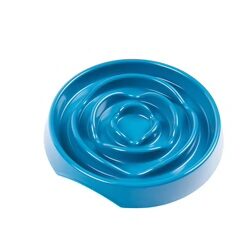 Messy Mutts - Interactive Dog or Cat Slow Feeder (Blue)