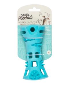 Messy Mutts Totally Pooched Chew n' Stuff Dog toy, Foam Rubber, 6"