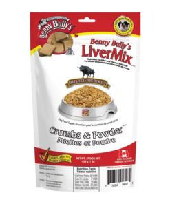 Benny Bully's LiverMix Crumbs and Powder freeze dried dog food topper