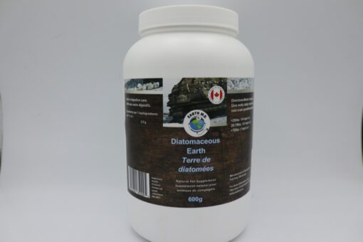 Earth MD Diatomaceous Earth for dogs and cats.