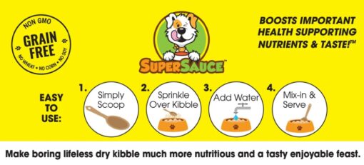 WellyChef SuperSauce Dog Food Topper Cheddar Cheese