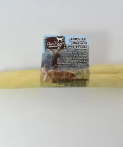 Open Range Bull Tail 6 inch dog chew. These natural chews are perfect for small to medium sized dogs.