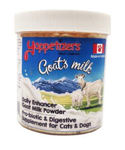 Yappetizers Goat Milk Powder probiotic pet supplement