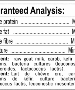 Happy Days Raw Goat Milk Kefir with Carob for pets 975ml