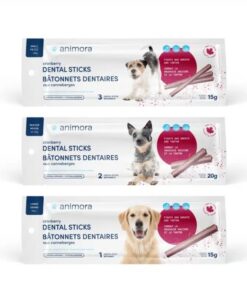 Animora Cranberry Dog Dental Sticks trial pack