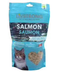 Livstrong - Salmon Soft Cat Treats - 70g