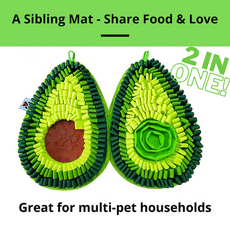 PawZnDogZ Avocado Snuffle Mat