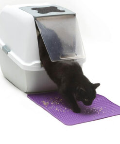 Messy Cats Litter box mat silicone