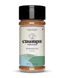 Crumps Naturals Chicken Sprinkles Dog Food Topper 120g