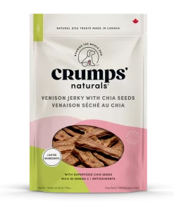 Crumps Naturals Venison Chia Jerky 158g