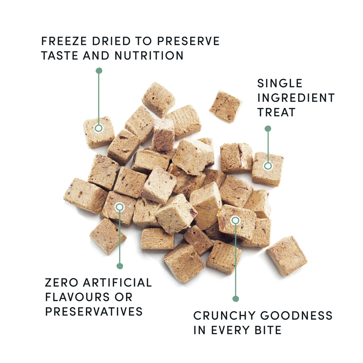 Crumps freeze dried cat treats chicken